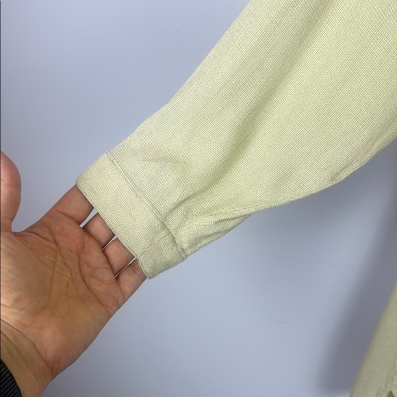 Kaliyana Tan Relaxed Fit Tunic with Round Neckline Back Button Detail Size L - Picture 5 of 10